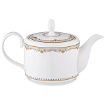 Чайный сервиз из фарфора с изображением лошадей на 6 персон 14 предметов Porcelain Horse Set варинант исполнения - 1 | Loft Concept в Краснодаре