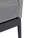 Кресло уличное темно-серое Street Bliss варинант исполнения - 5 | Loft Concept в Краснодаре