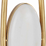 Торшер золотой c декоративной мраморной вставкой на каркасе Kernel варинант исполнения - 2 | Loft Concept в Краснодаре