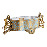 Чаша с орнаментом на бронзовых ножках в виде львов Eden Garden варинант исполнения - 1 | Loft Concept в Краснодаре