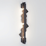 Бра вертикальное с черными кругами и квадратами Gravyura варинант исполнения - 5 | Loft Concept в Краснодаре