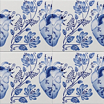 Плитка с узором Уникальный орган 1 варинант исполнения - 1 | Loft Concept в Краснодаре