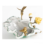 Чаша фигурная с обитателями леса и цветами Eden Garden варинант исполнения - 4 | Loft Concept в Краснодаре