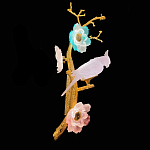 Бра с цветочным декором и птичкой Miscellaneous herbs варинант исполнения - 2 | Loft Concept в Краснодаре