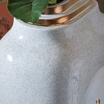 Ваза с золотисто-белыми фрагментами Faces of Imagination варинант исполнения - 10 | Loft Concept в Краснодаре