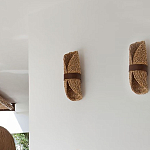 Бра плетеное из ротанга Chainmail варинант исполнения - 4 | Loft Concept в Краснодаре