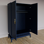 Платяной шкаф Elsa Dreams Blue с 2-мя фасадами варинант исполнения - 4 | Loft Concept в Краснодаре