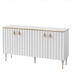 Консоль с дверками и белым рельефным фасадом Expanses of Beauty варинант исполнения - 2 | Loft Concept в Краснодаре