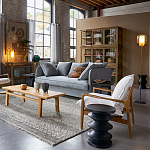 Фигурный приставной столик черного цвета AMORPHOUS варинант исполнения - 6 | Loft Concept в Краснодаре