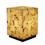 Торшер прямоугольный из натурального камня Calcite Geometry варинант исполнения - 6 | Loft Concept в Краснодаре