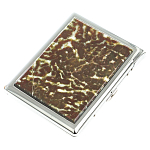 Портсигар с газовой зажигалкой из натурального камня Офит Благородный Stone Cigarettes Cases варинант исполнения - 1 | Loft Concept в Краснодаре