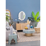 Зеркало овальное с багетом в виде кораллов Coral Dеcor варинант исполнения - 4 | Loft Concept в Краснодаре