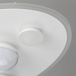 Потолочный светильник овальной формы белого цвета с 7-ю лампами Lunar Pebbles варинант исполнения - 9 | Loft Concept в Краснодаре