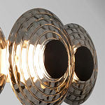 Бра из трех стеклянных фактурных дисков Eyepiece варинант исполнения - 2 | Loft Concept в Краснодаре