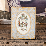 Декоративный постер в раме с рельефным растительным узором арабески New Collection of Arabesques Poster варинант исполнения - 6 | Loft Concept в Краснодаре