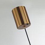 Подвесной светильник с шарообразным плафоном из белого алебастра Cryptocrystalline Stone варинант исполнения - 4 | Loft Concept в Краснодаре