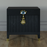 Сундук Eye Elsa Dreams Black варинант исполнения - 4 | Loft Concept в Краснодаре