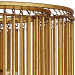 Потолочный светильник двухъярусный золотого цвета Metal Tentacles варинант исполнения - 1 | Loft Concept в Краснодаре