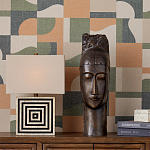 Настольная лампа с квадратным основанием и прямоугольным абажуром Neat Lines варинант исполнения - 5 | Loft Concept в Краснодаре