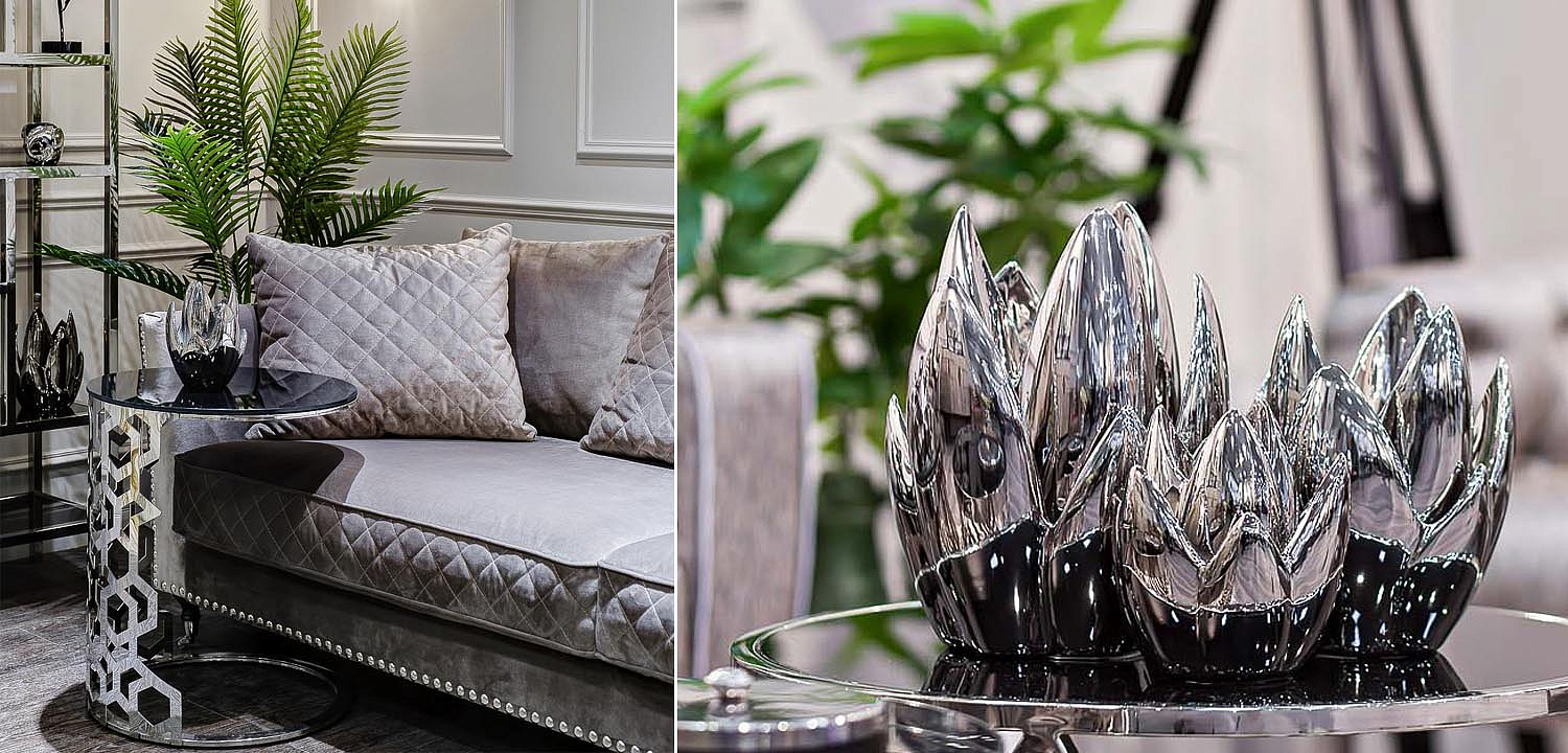 Подсвечник Solange silver Подсвечник Solange silver - Loft-Concept в Краснодаре