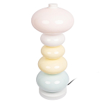 Настольная лампа из стеклянных сфер в пастельных тонах Высота 48 см Pastel Lunaria варинант исполнения - 2 | Loft Concept в Краснодаре