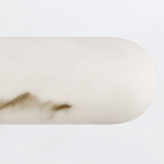 Бра для ванных комнат вертикальное с вытянутым плафоном из алебастра Hinkley варинант исполнения - 5 | Loft Concept в Краснодаре