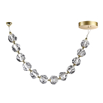 Подвесной светильник из прозрачных шаров Bubbles Bocci варинант исполнения - 5 | Loft Concept в Краснодаре