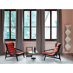 Дизайнерское кресло с подлокотниками из массива дерева Gio Ponti D.156.3 Armchair варинант исполнения - 3 | Loft Concept в Краснодаре