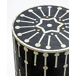 Дизайнерские приставной столик с инкрустацией Mandika Bone Inlay Stool варинант исполнения - 1 | Loft Concept в Краснодаре