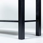 Черная консоль с выдвижными ящиками Monica варинант исполнения - 4 | Loft Concept в Краснодаре