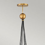 Подвесной светильник с шестью прозрачными стеклянными шарообразными плафонами Hinkley варинант исполнения - 5 | Loft Concept в Краснодаре