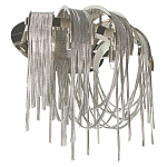 Бра с металиическими цепочками и дугообразными элементами Atlantis Chain варинант исполнения - 5 | Loft Concept в Краснодаре