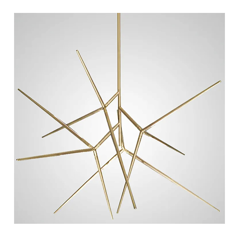 Люстра FLASK Gold Золотой в Краснодаре | Loft Concept 