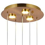 Потолочный светильник с пятью цветными плафонами Soar Colorful Lamp варинант исполнения - 2 | Loft Concept в Краснодаре