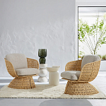 Приставной столик белого цвета Bead варинант исполнения - 4 | Loft Concept в Краснодаре