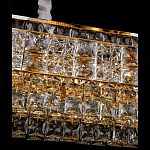 Люстра овальной формы хрустальная в неоклассическом стиле Majesty варинант исполнения - 3 | Loft Concept в Краснодаре