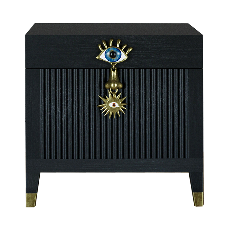 Сундук Eye Elsa Dreams Black Черный Золотой Сундук Eye Elsa Dreams Black Черный Золотой в Краснодаре | Loft Concept