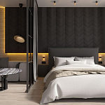 Гипсовая 3D панель с принтографией PE-08 варинант исполнения - 1 | Loft Concept в Краснодаре