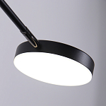 Бра с длинным чёрным металлическим каркасом Bendik Lighting варинант исполнения - 4 | Loft Concept в Краснодаре