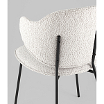 Стул Bellamy букле светло-серый варинант исполнения - 3 | Loft Concept в Краснодаре