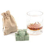 Камни для охлаждения виски из натурального камня жадеит Natural Stone Cube варинант исполнения - 5 | Loft Concept в Краснодаре