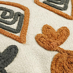 Подушка декоративная с вышивкой и кисточками Divine Abstractions варинант исполнения - 2 | Loft Concept в Краснодаре