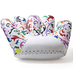 Дизайнерское кресло в форме руки Poltronova Joe Bloom Armchair варинант исполнения - 1 | Loft Concept в Краснодаре