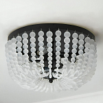 Потолочный светильник круглый с стеклянными бусинами Uniformity варинант исполнения - 3 | Loft Concept в Краснодаре