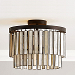 Потолочный светильник с подвесами из перламутра Unique Shine Effect варинант исполнения - 2 | Loft Concept в Краснодаре