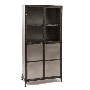 Буфет Industrial Steampunk Nickel Cabinet