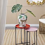 Ваза из фарфора с ручной росписью Leopard Collection  варинант исполнения - 6 | Loft Concept в Краснодаре