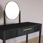 Туалетный Стол с зеркалом Primo Черный дуб варинант исполнения - 3 | Loft Concept в Краснодаре