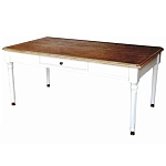 Журнальный стол в стиле прованс с ящиком Larue Montmartre Provence Coffee Table варинант исполнения - 1 | Loft Concept в Краснодаре