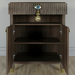 Комод Elsa Dreams Walnut Двухстворчатый  варинант исполнения - 5 | Loft Concept в Краснодаре